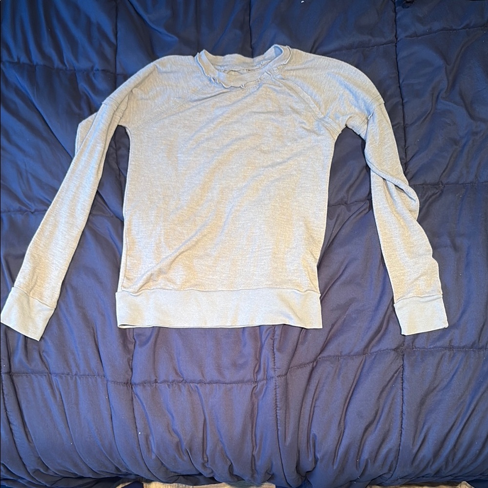Cream Lightweight Knit Sweater Classic Style